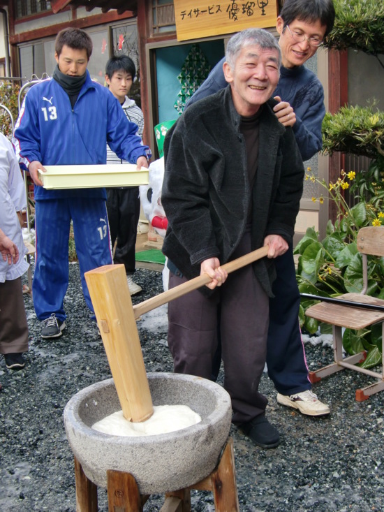餅つき